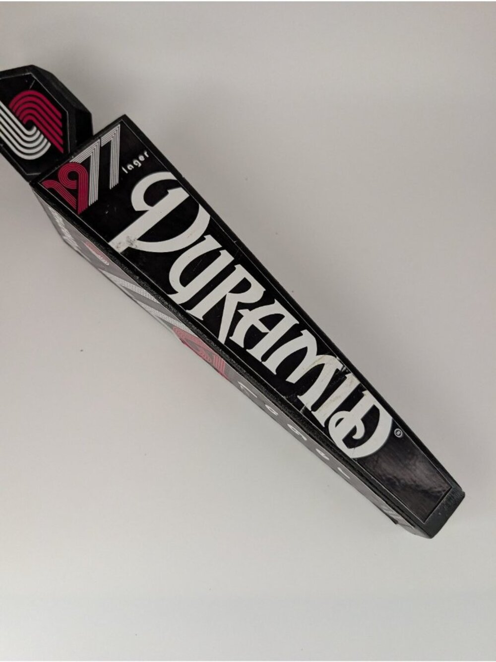 Pyramid 1977 Lager Beer Tap Handle Portland Trail Blazers NBA Bar Decor - Picture 3 of 8
